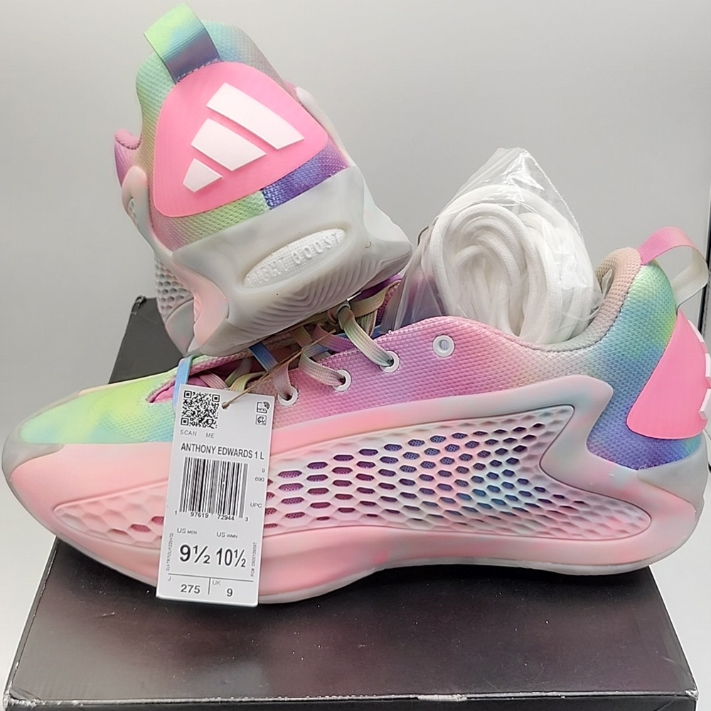 Adidas Anthony Edwards JR3915 NWT 9.5M